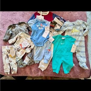 NWT Nike Baby Boy Clothing Sets (2!) - plus other BRAND NEW clothes bundle!